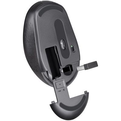 Мышка Defender Auris MB-027 Silent Wireless Black (52027)