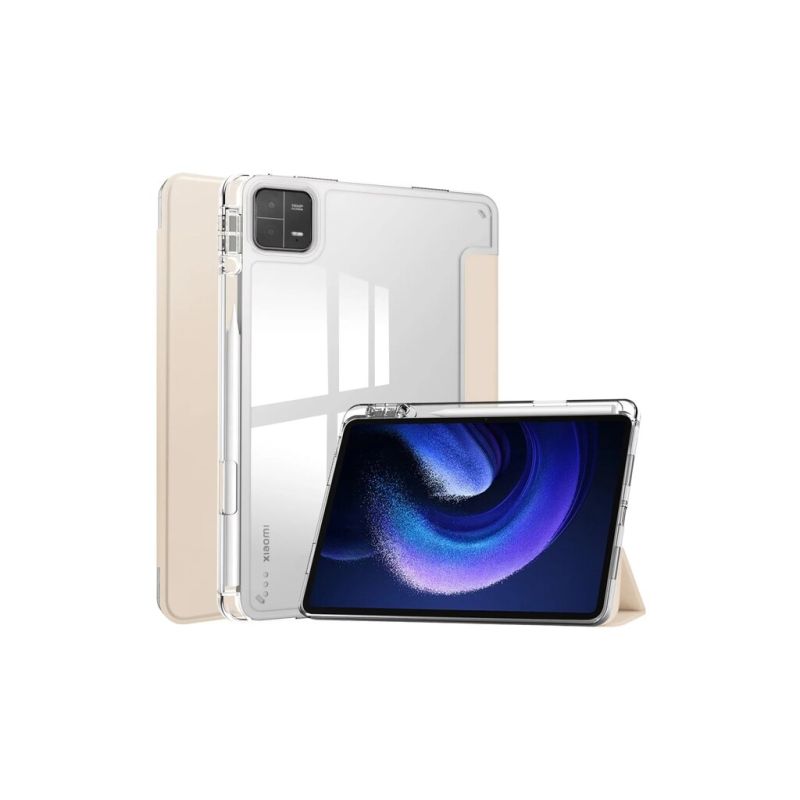 Чехол для планшета BeCover TPU Edge stylus mount Xiaomi Mi Pad 6 / 6 Pro 11" Rose Gold (709557)