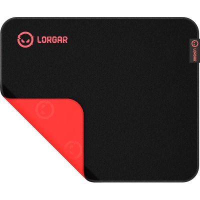 Килимок для мишки Lorgar Main 323 Black/Red (LRG-GMP323)