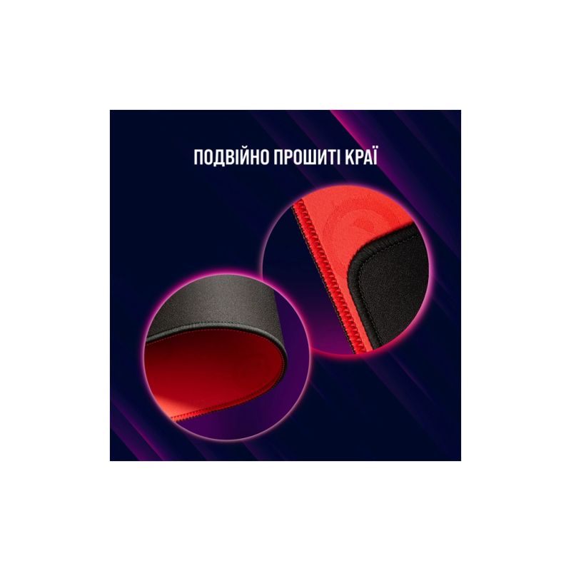 Коврик для мышки Lorgar Main 323 Black/Red (LRG-GMP323)