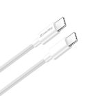 Дата кабель USB-C to USB-C 1.0m 3A 60W white ColorWay (CW-CBPDCC055-WT)