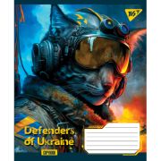 Тетрадь Yes А5 Defenders of Ukraine 60 листов, линия (766481) (10 шт)