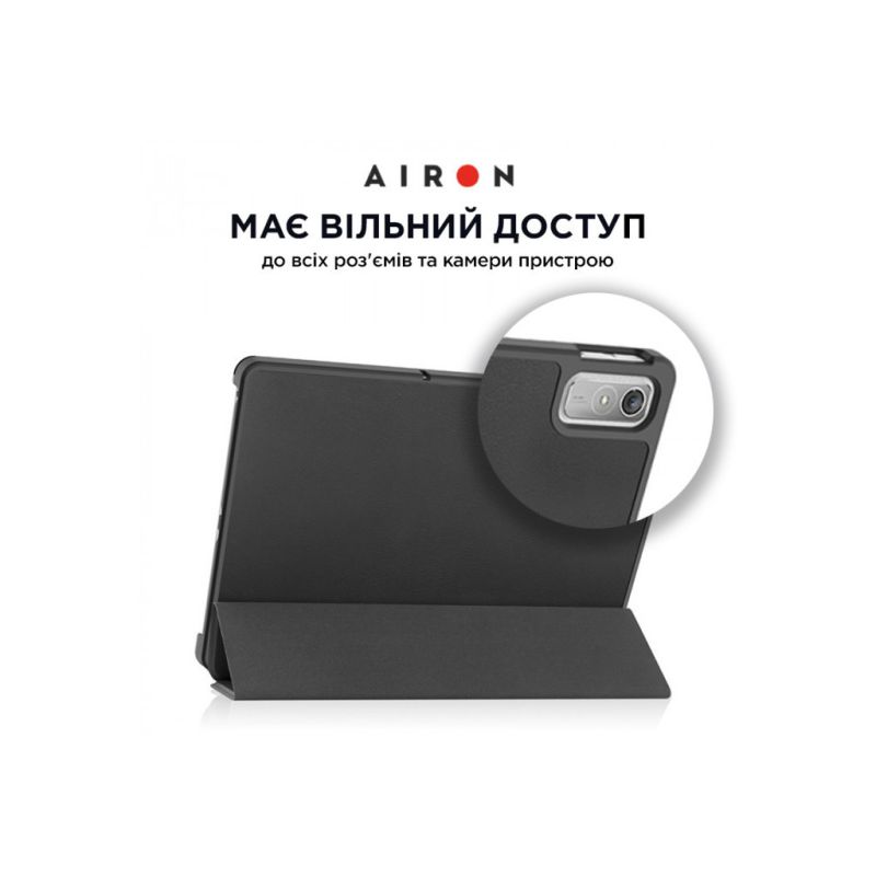 Чехол для планшета AirOn Premium Lenovo Tab P11 2nd Gen 11.5" + protective film black (4822352781093)