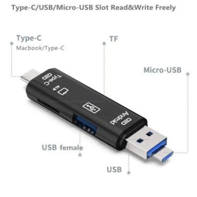 Считыватель флеш-карт Dynamode 3-in-1 (D-188)
