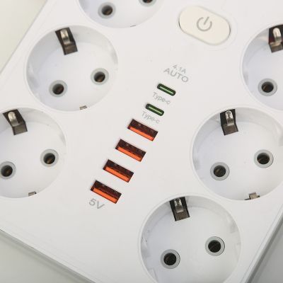 Сетевой фильтр питания XoKo (XK-SP-6-4-2-WH)