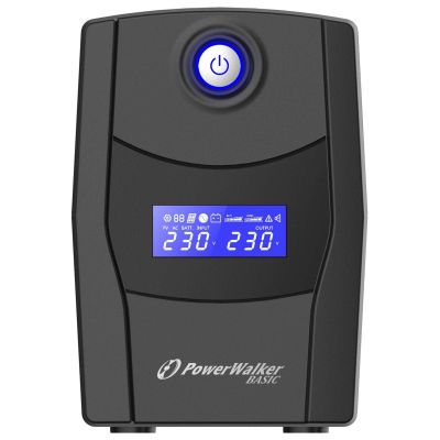 Пристрій безперебійного живлення PowerWalker Basic VI 800 STL (10121073)