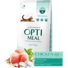 Сухий корм для кішок Optimeal для кошенят зі смаком курки 1.5 кг (4820215369664)
