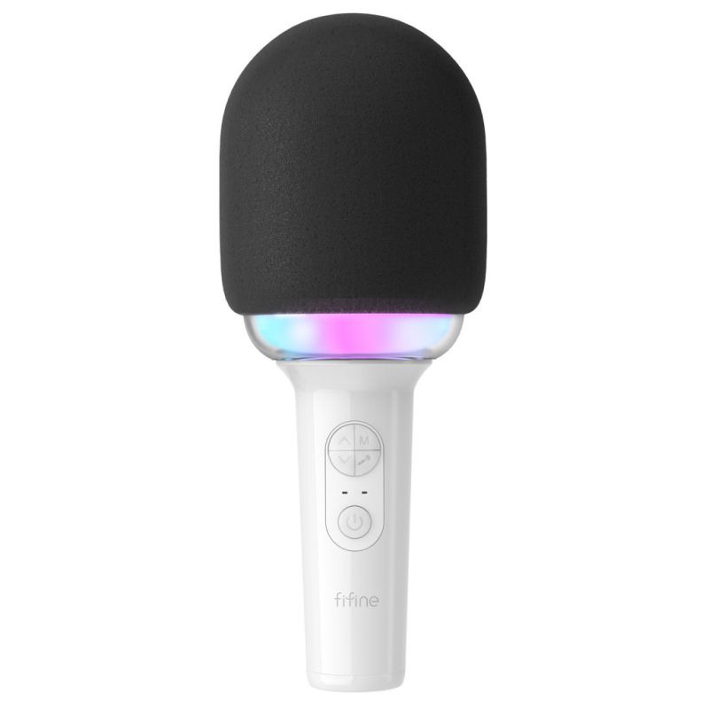 Микрофон Fifine Wireless White (E2W)