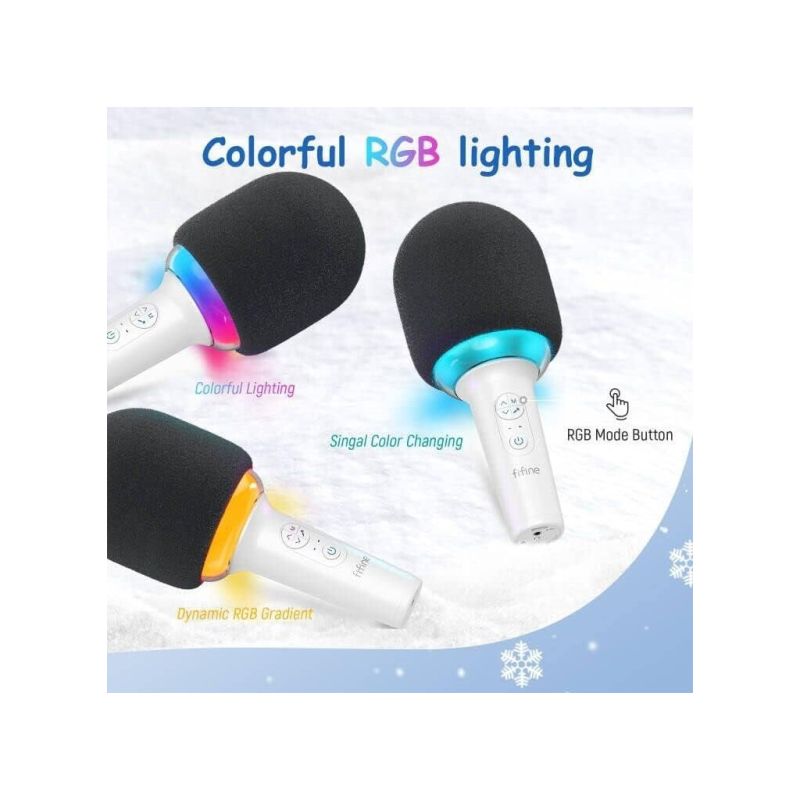Микрофон Fifine Wireless White (E2W)