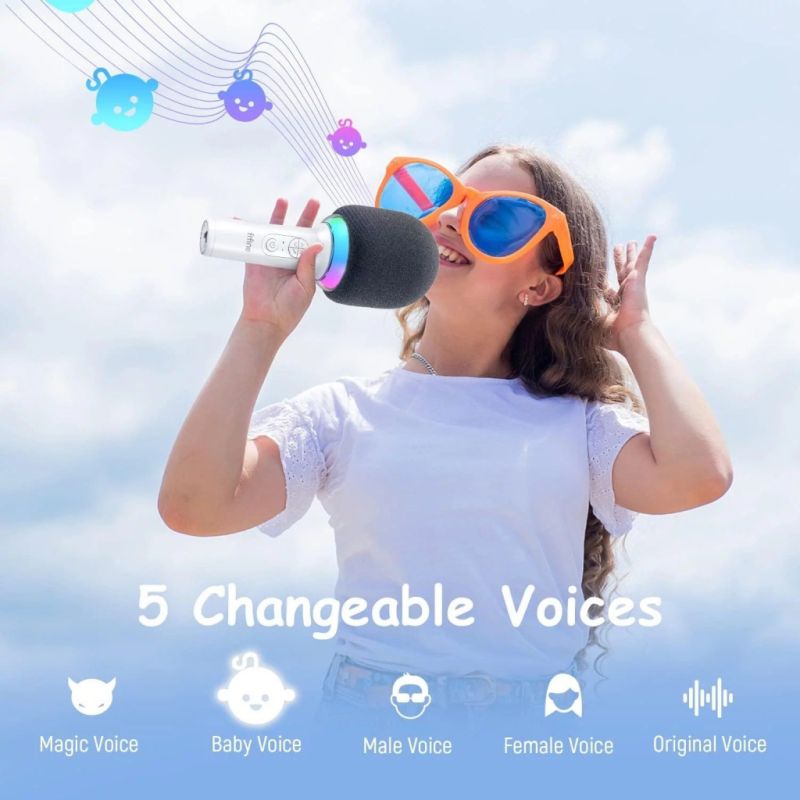 Микрофон Fifine Wireless White (E2W)