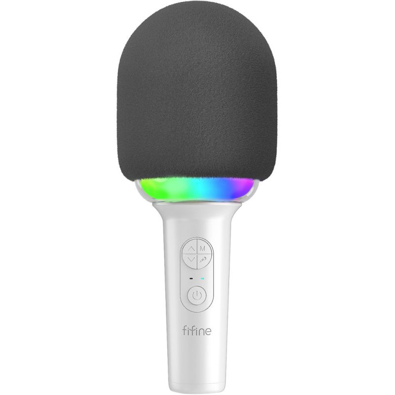Микрофон Fifine Wireless White (E2W)