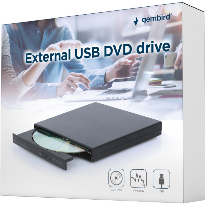 Оптичний привід DVD-RW Gembird (DVD-USB-04)