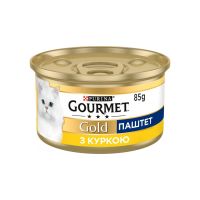 Паштет для кошек Purina Gourmet Gold. С курицей 85 г (7613031381494) (12 шт)