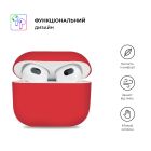 Чехол для наушников Armorstandart Ultrathin Silicone Case для Apple AirPods 3 Red (ARM60293)