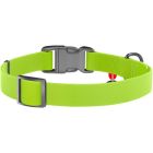 Нашийник для тварин WAUDOG Waterproof з QR паспортом Ш 15 мм Д 25-35 см салатовий (27395)
