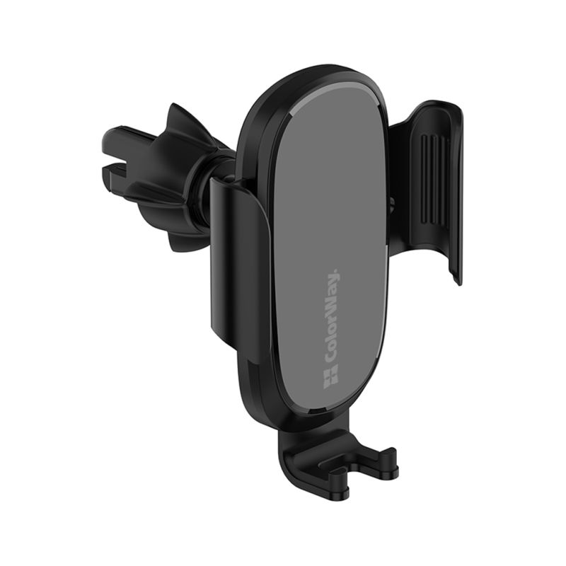 Универсальный автодержатель ColorWay Air Vent Car Wireless Charger 15W Black (CW-CHAW038Q-BK)