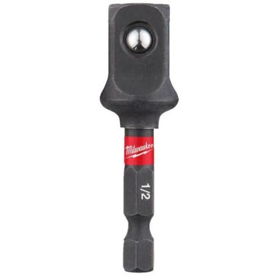 Адаптер для инструмента Milwaukee ShW 1/4"HEX - 1/2" квадратный хвостовик (4932478803)