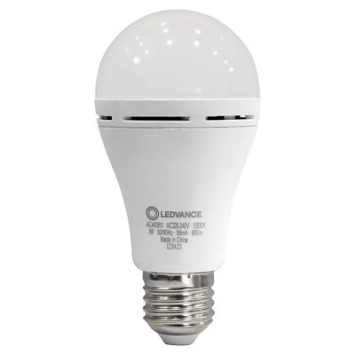 Лампочка LEDVANCE акумуляторна A60 8W 806Lm 6500К E27 (4099854102431)