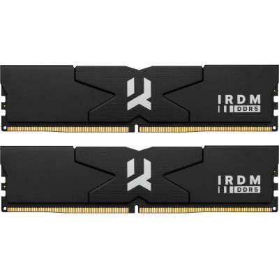 Модуль пам\'яті для комп\'ютера DDR5 32GB (2x16GB) 6800 MHz IRDM Black Goodram (IR-6800D564L34S/32GDC)