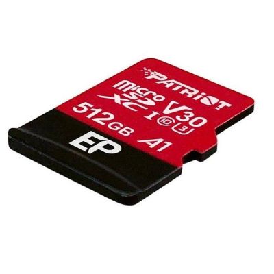 Карта пам\'яті Patriot 512GB microSD class 10 UHS-I U3 (PEF512GEP31MCX)