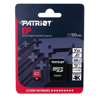 Карта пам\'яті Patriot 1TB microSD class 10 UHS-I U3 (PEF1TBEP31MCX)