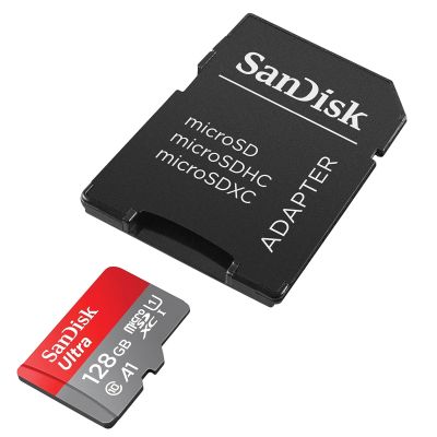 Карта пам\'яті SanDisk 128GB microSD class 10 UHS-I Ultra (SDSQUAB-128G-GN6MA)