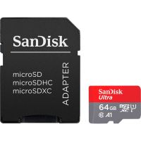Карта пам\'яті SanDisk 64GB microSD class 10 UHS-I Ultra (SDSQUAB-064G-GN6MA)