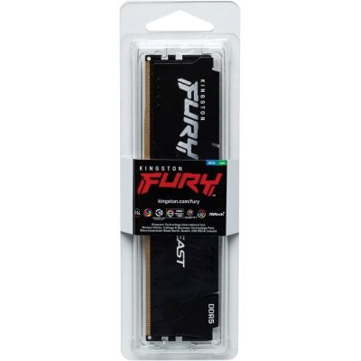 Модуль пам\'яті для комп\'ютера DDR5 32GB 5600 MHz Beast Black EXPO Kingston Fury (ex.HyperX) (KF556C36BBE-32)