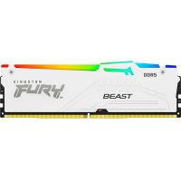 Модуль пам\'яті для комп\'ютера DDR5 32GB 5600 MHz Beast White RGB Kingston Fury (ex.HyperX) (KF556C36BWEA-32)