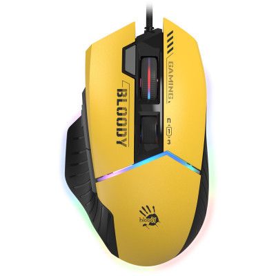 Мишка A4Tech Bloody W95 Max RGB Activated USB Sports Lime (4711421985727)