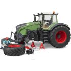 Масштабная модель автомобиля Bruder Трактор Fendt 1050 Vario с фигуркой и аксессуарами для ремонта (04041)