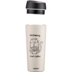 Термокружка Ardesto Coffee Тime Meowning 450 мл Бежева (AR2645WC)