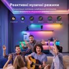 Светодиодная лента Govee RGBIC Basic Wi-Fi + Bluetooth LED Strip Light With Protective Coating 10м Білий (H619C3D1)
