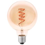 Лампочка Delux Globe G95 5Вт E27 2200К amber spiral filament (90018166)