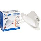 Светильник Delux DL-6 3000К 6Вт 480лм 230В D100мм (90018627)
