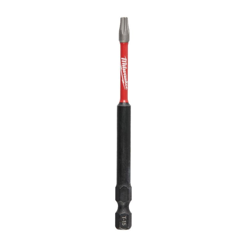 Бита для шуруповерта Milwaukee SHOCKWAVE TX15, 90мм 1шт (4932471571)