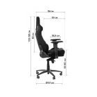 Кресло игровое GT Racer (X-0712 Shadow Black)
