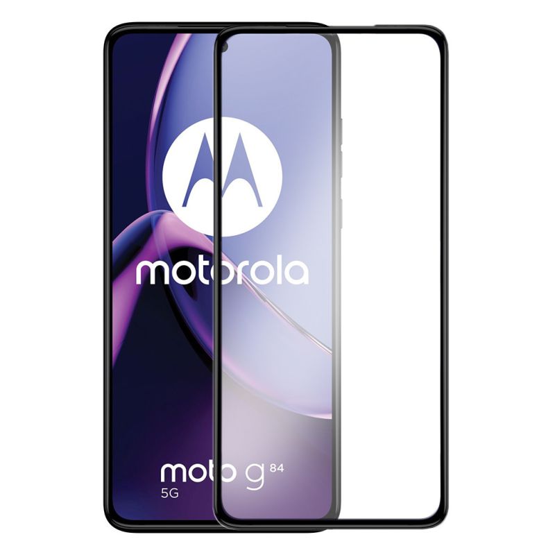 Стекло защитное BeCover Motorola Moto G84 Black (710108)