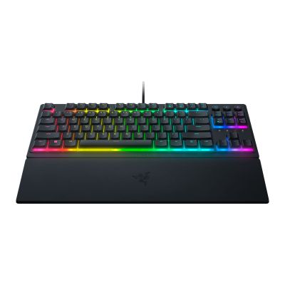 Клавиатура Razer Ornata V3 TKL RGB 84key Mecha-Membrane Switch USB UA Black (RZ03-04881800-R371)