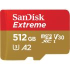 Карта пам\'яті SanDisk 512GB microSD class 10 UHS-I U3 V30 Extreme (SDSQXAV-512G-GN6MA)
