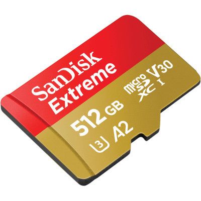 Карта пам\'яті SanDisk 512GB microSD class 10 UHS-I U3 V30 Extreme (SDSQXAV-512G-GN6MA)