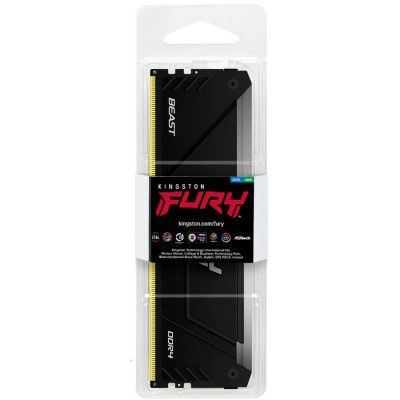Модуль памяти для компьютера DDR4 16GB 3600 MHz Beast RGB Kingston Fury (ex.HyperX) (KF436C18BB2A/16)