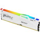 Модуль пам\'яті для комп\'ютера DDR5 32GB 6000 MHz Beast AM5 RGB White Kingston Fury (ex.HyperX) (KF560C36BWEA-32)