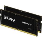 Модуль пам\'яті для ноутбука SoDIMM DDR5 64GB (2x32GB) 5600 MHz FURY Impact Kingston Fury (ex.HyperX) (KF556S40IBK2-64)