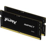 Модуль пам\'яті для ноутбука SoDIMM DDR5 64GB (2x32GB) 5600 MHz FURY Impact Kingston Fury (ex.HyperX) (KF556S40IBK2-64)