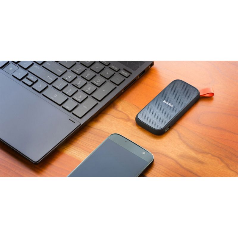 Накопитель SSD USB 3.2 1TB SanDisk (SDSSDE30-1T00-G26)