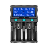 Зарядное устройство для аккумуляторов PowerPlant PP-A4 (Ni-MH,Cd,Li-ion,LiFePO4 / input AC 100V-240V DC 12V) (AA620173)