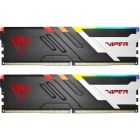Модуль пам\'яті для комп\'ютера DDR5 32GB (2x16GB) 7000 MHz Viper Venom RGB Patriot (PVVR532G700C32K)