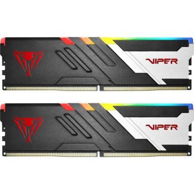 Модуль пам\'яті для комп\'ютера DDR5 32GB (2x16GB) 7000 MHz Viper Venom RGB Patriot (PVVR532G700C32K)