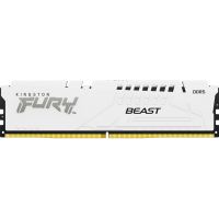 Модуль пам\'яті для комп\'ютера DDR5 16GB 5600 MHz FURY Beast White Kingston Fury (ex.HyperX) (KF556C36BWE-16)